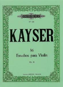 V KAYSER 36 ESTUDIOS VIOLIN OP.20 (BOILEAU)