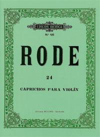 V RODE 24 CAPRICHOS VIOLIN (BOILEAU)