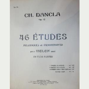 V DANCLA 46 ETUDES OP.12 3ª PARTE