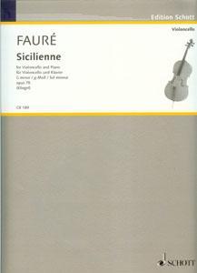 VCP FAURE SICILIENNE OP.78 (1898)