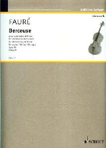 VCP FAURE BERCEUSE RE M OP. 16  CELLO Y PIANO