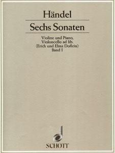 VCP HANDEL 6 SONATAS VOL.1 