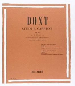 V JAKOB DONT ESTUDIO Y CAPRICHO OP. 35