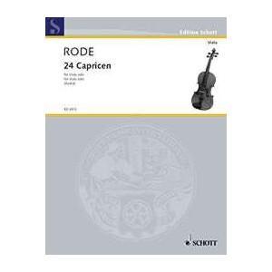 V RODE 24 CAPRICHOS PARA VIOLIN