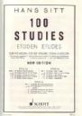 V SITT 100 ESTUDIOS OP.32 VOL.1