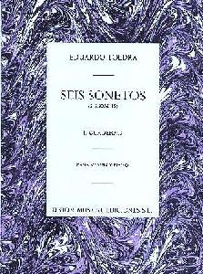 VP TOLDRA - SEIS SONETOS V.1 PARA VIOLIN Y PIANO