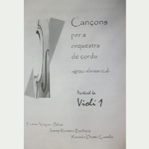 V CANÇONS PER A ORQUESTRA DE CORDA VIOLI1