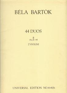 2V BELA BARTOK 44 DUOS VOL.2 (26 - 44)  *OFERTA*