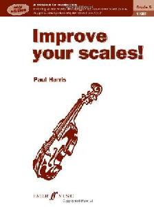 V PAUL HARRIS IMPROVE YOUR SCALES VIOLIN GRADE 5