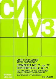 VCP KABALEVSKY CONCIERTO N.2 OP.77   *OFERTA*