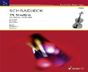 V SCHRADIECK 25 ESTUDIOS OP.1