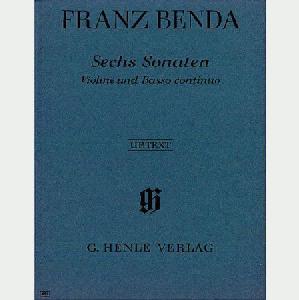 VP FRANZ BENDA SONATAS (6) (VC AD LIB.)