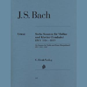 VP BACH SONATAS BWV 1017-1019 (4-6) VIOLIN Y PIANO