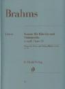 VCP BRAHMS SONATA Nº1 OP.38 MIm (CELLO Y PIANO)