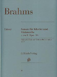 VCP BRAHMS SONATA Nº1 OP.38 MIm (CELLO Y PIANO)