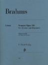 CLP BRAHMS SONATAS OP.120 (2) CLARINETE Y PIANO