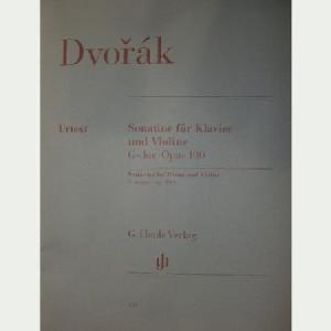 VP DVORAK SONATINA SOL M OP.100 HENLE VERLAG