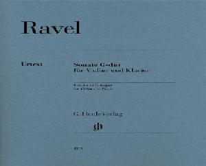 VP RAVEL SONATA EN SOL MAYOR for violin and piano