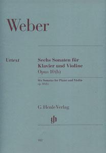 VP WEBER SONATAS OP.10 b (6 SONATAS)