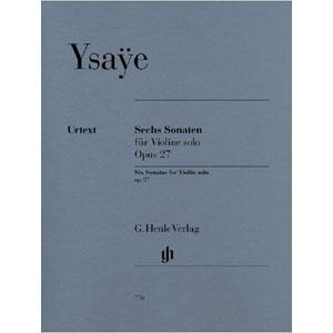 V YSAYE SONATAS (6) OP.27