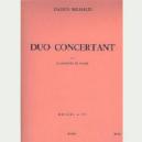 CLP MILHAUD DUO CONCERTANTE CLARINETE Y PIANO