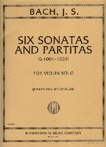 V BACH SONATAS Y PARTITAS BWV 1001-1006 