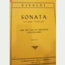 2VP VC VIVALDI SONATA MIm F.XIII N.18 *OFERTA*