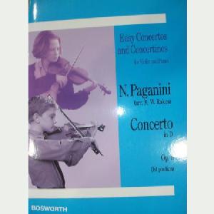 VP PAGANINI CONCIERTO RE M OP.6 (1ª POSICIÓN)