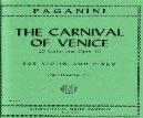 VP PAGANINI Carnevale Di Venezia Op. 10(Francescatti)