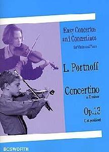 VP PORTNOFF CONCERTINO OP.13 MI m