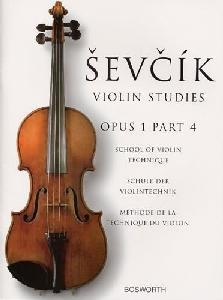 V SEVCIK ESCUELA TECNICA  VIOLIN OP.1 N.4 