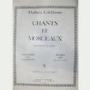 V CRICKBOON CHANTS ET MORCEAUX V.5