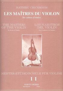 V CRICKBOOM MAESTROS DEL VIOLIN V.2 ESTUDIOS