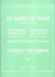 V CRICKBOOM MAESTROS DEL VIOLIN V.4 ESTUDIOS