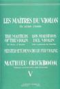 V CRICKBOOM MAESTROS DEL VIOLIN V.5 ESTUDIOS