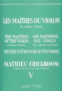 V CRICKBOOM MAESTROS DEL VIOLIN V.5 ESTUDIOS