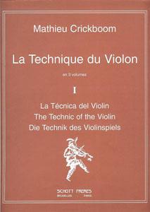 V CRICKBOOM TECNICA DEL VIOLIN V.1