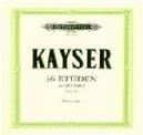 V KAYSER 36 ESTUDIOS VIOLIN OP.20