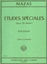 V MAZAS ESTUDIOS ESPECIALES OP.36 VOL.1