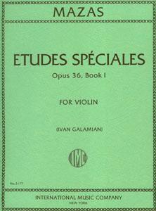 V MAZAS ESTUDIOS ESPECIALES OP.36 VOL.1