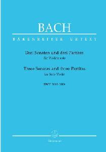 V BACH SONATAS Y PARTITAS BWV 1001-1006