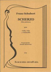 CAM CUERDA SCHUBERT SCHERZO POSTUMO (V VA VC) *OFERTA*