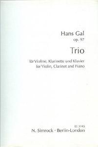 VP CL HANS GAL TRIO OP.97 (VIOLIN CLARINETE PIANO)