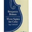 VC BRITTEN 3 SUITES VIOLONCELLO OP.72/80/87 *OFERTA*