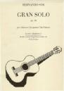 GUIT FERNANDO SOR GRAN SOLO OP.14 *OFERTA*