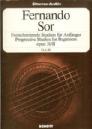 GUIT FERNANDO SOR ESTUDIOS PROGRESIVOS PRINCIPIANTES OP.31