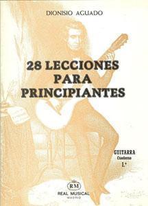 GUIT AGUADO - 28 LECCIONES PARA PRINCIPIANTES V.1