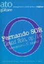 GUIT FERNANDO SOR GRAN SOLO OP.14 *OFERTA*