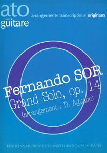 GUIT FERNANDO SOR GRAN SOLO OP.14 *OFERTA*