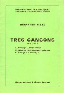 CR BERNAT JULIA - TRES CANÇONS